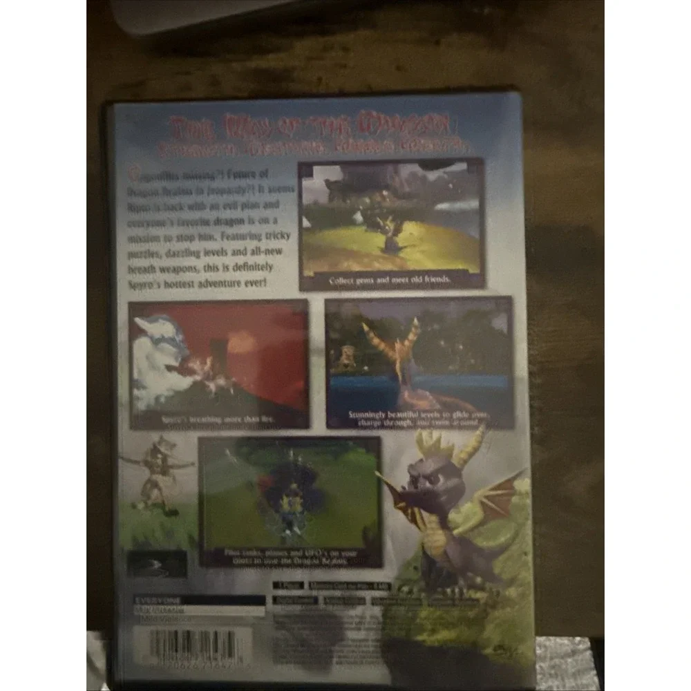 Spyro: Enter the Dragonfly (Sony PlayStation 2, 2002)